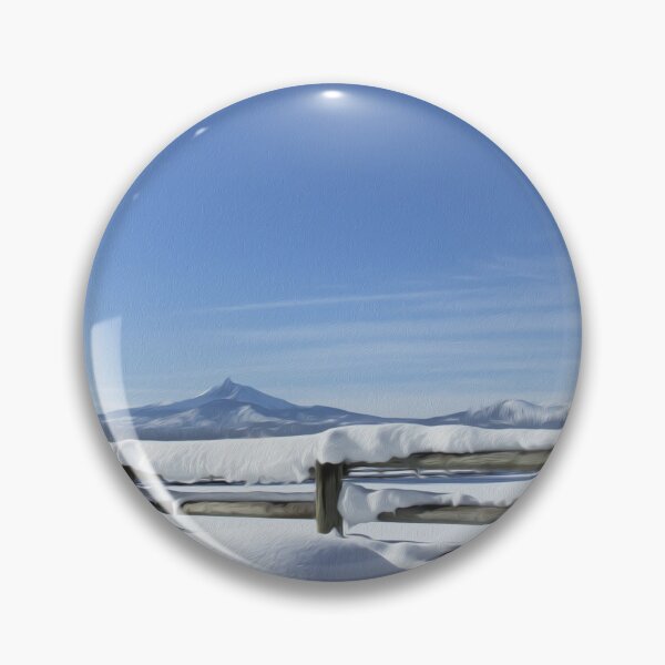 Item preview, Snow Winter Landscape Covered Fence Trees  designed and sold by DanielCarvalho2.