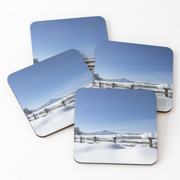 Item preview, Snow Winter Landscape Covered Fence Trees  designed and sold by DanielCarvalho2.