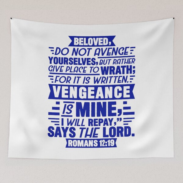 Item preview, Romans 12:19 designed and sold by plushism.