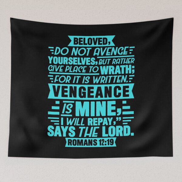 Item preview, Romans 12:19 designed and sold by plushism.