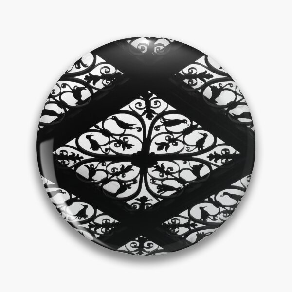 Item preview, Elegant Black and White Lacey Pattern and Geometric Shapes designed and sold by JarbasVisuals.
