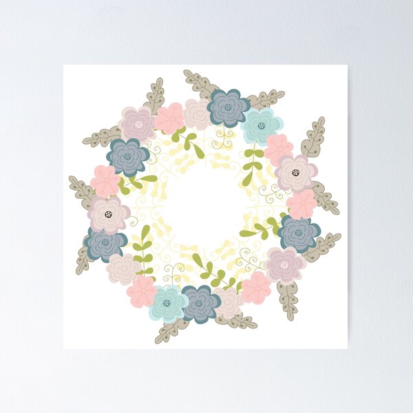 Item preview, Floral frame 1 designed and sold by Ederella.