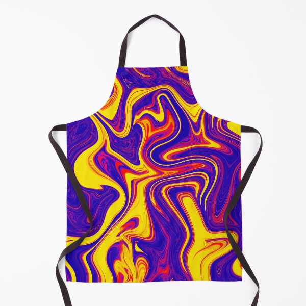 Item preview, Purple & Yellow Abstract Marble designed and sold by Flydea.