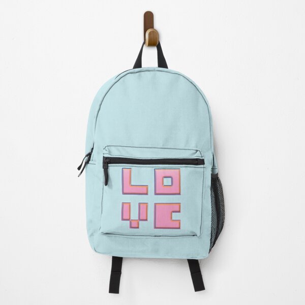 Item preview, Geometric 3d style - Love word - in pink designed and sold by knappidesign.