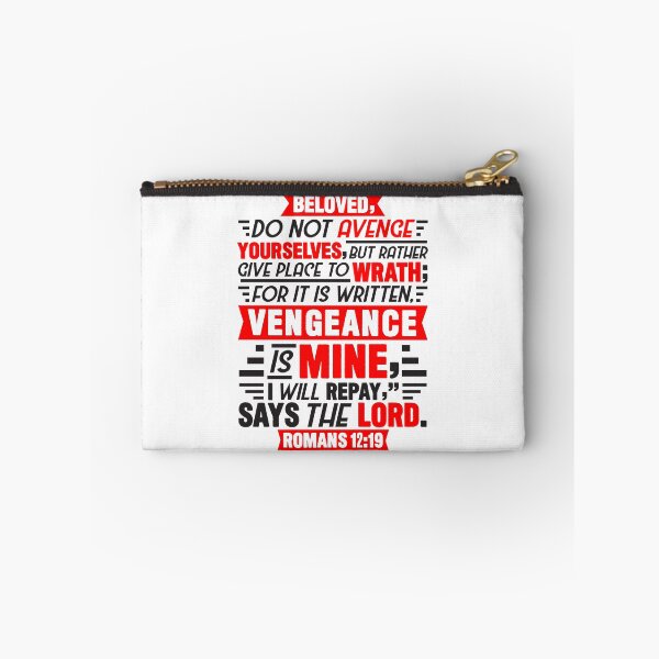 Item preview, Romans 12:19 Vengeance Is Mine Says The Lord designed and sold by plushism.
