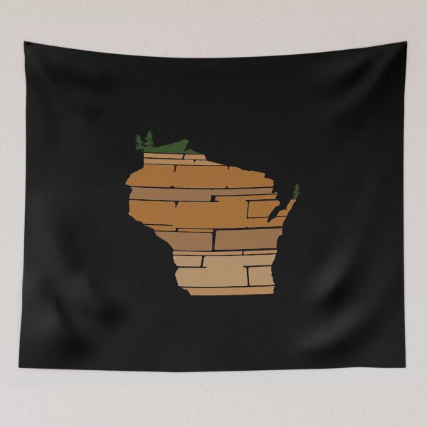 Item preview, Wisconsin Sandstone Bluffs Dells version 2 designed and sold by gstrehlow2011.