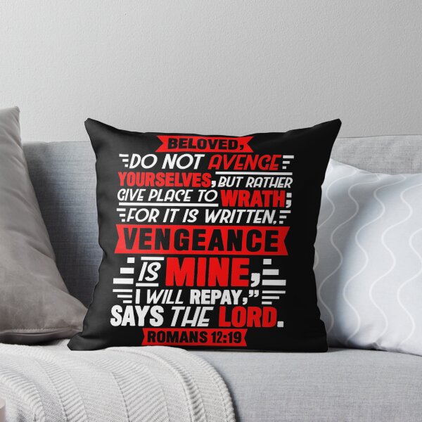 Item preview, Romans 12:19 designed and sold by plushism.