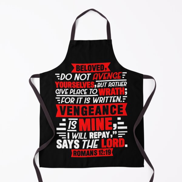 Item preview, Romans 12:19 designed and sold by plushism.