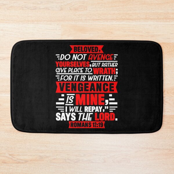 Item preview, Romans 12:19 designed and sold by plushism.