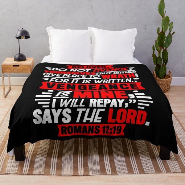 Item preview, Romans 12:19 designed and sold by plushism.