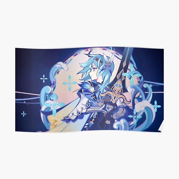 Eula - Genshin Impact Poster