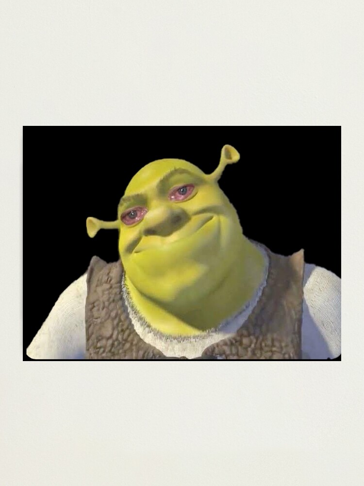 Shrek meme | Photographic Print