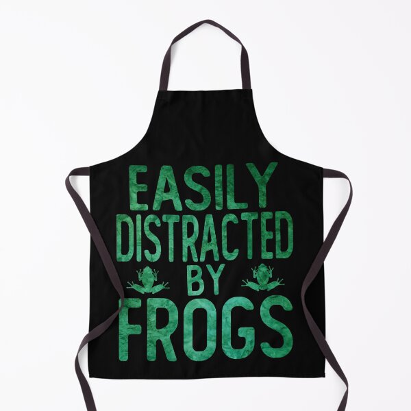 Item preview, frog lover easily distracted by frogs designed and sold by alaechamlal.