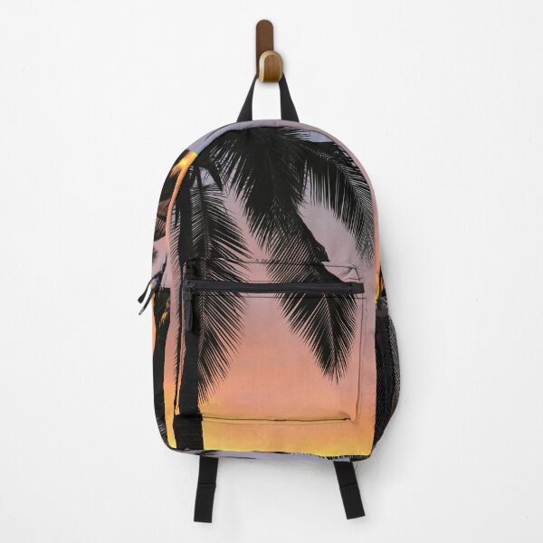 Item preview, Coconut Tree Sky Dark Orange Clouds designed and sold by DanielCarvalho2.