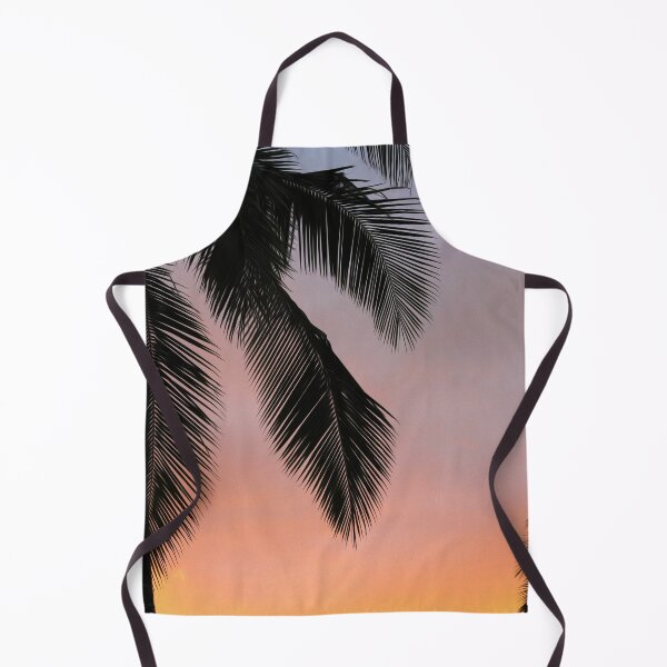 Item preview, Coconut Tree Sky Dark Orange Clouds designed and sold by DanielCarvalho2.