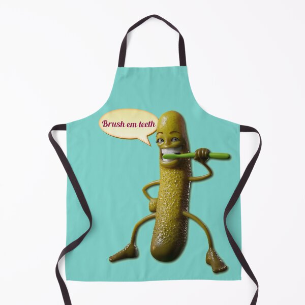 Item preview, Pickle telling you to brush your teeth designed and sold by AlexSin.