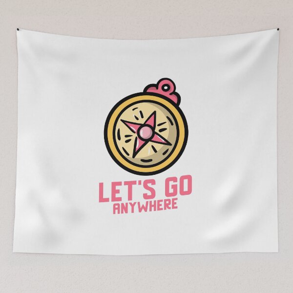 Item preview, LET'S GO ANYWHERE designed and sold by AVEDOT.