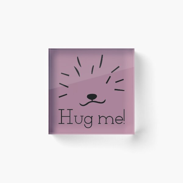 Item preview, HEDGEHOG HUG ME designed and sold by MysticPotato.