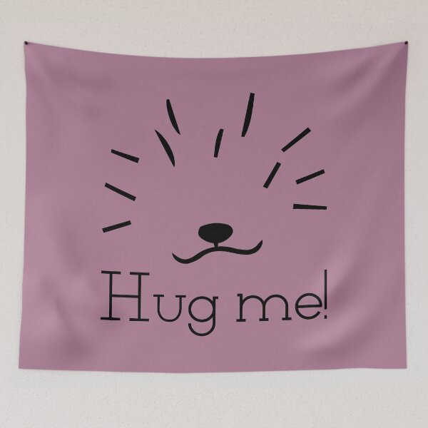 Item preview, HEDGEHOG HUG ME designed and sold by MysticPotato.