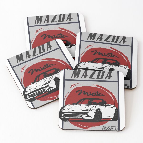Item preview, mazda MIATA ND mx5 mk4 stance WHITE BEST DESIGN 2021 designed and sold by G4eighty.