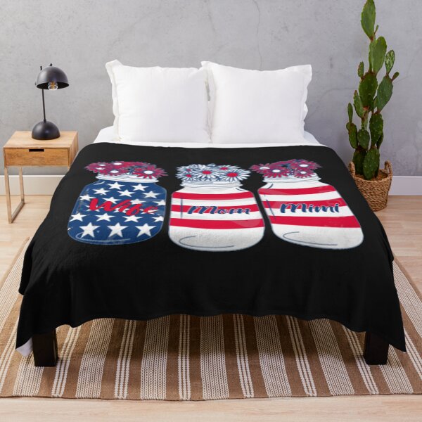 Item preview, Wife Mom Mimi personalized wife mom american flag sunflower Pullover Hoodie179 designed and sold by claudiadccla.