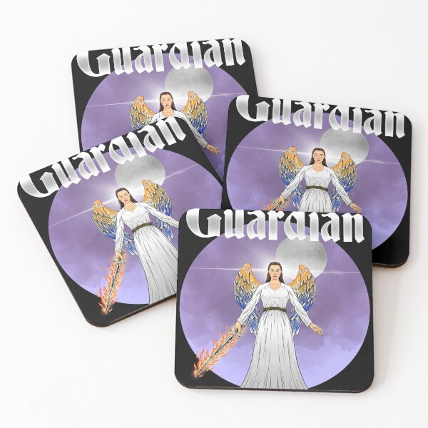 Item preview, Guardian angel with Flaming Sword designed and sold by AngelForceCreations.