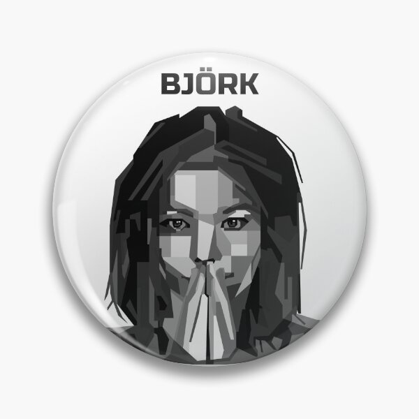 Item preview, Abstract Geometric Bjork in WPAP Black and White designed and sold by naras309.