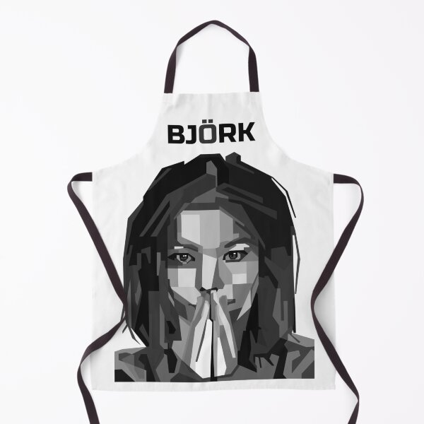 Item preview, Abstract Geometric Bjork in WPAP Black and White designed and sold by naras309.