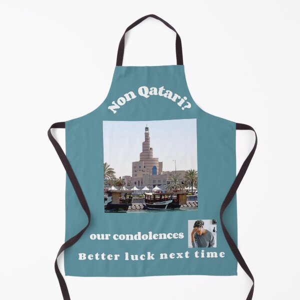 Item preview, "Condolences to non Qataris"  (white text) designed and sold by skoumpourdides.