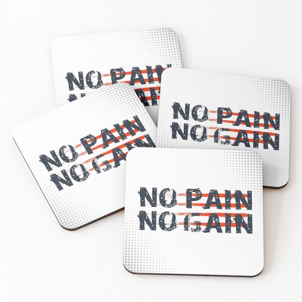 Item preview, No Pain No Gain designed and sold by ElseWorldDesign.