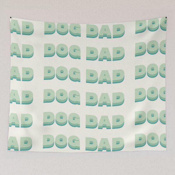 Item preview, Dog Dad Green designed and sold by SabrinaGold.