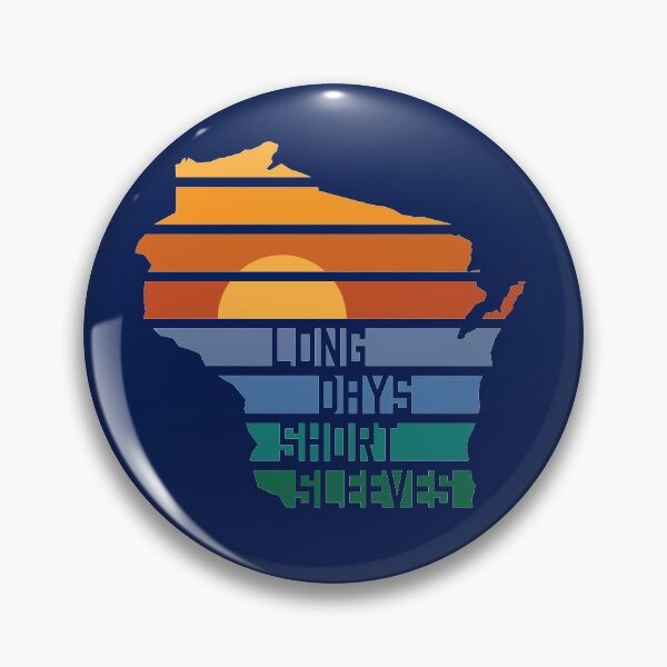 Item preview, Wisconsin Sunset Sunrise Long Days Short Sleeves designed and sold by gstrehlow2011.