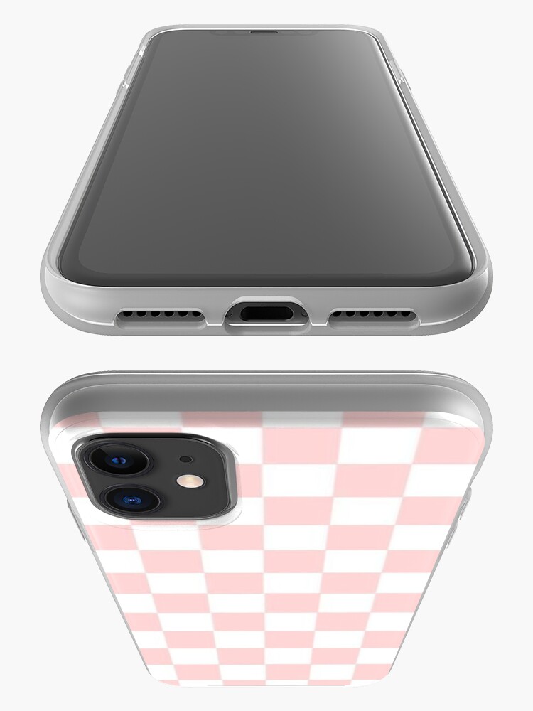 "Pink checkered " iPhone Case & Cover by lacy2313 Redbubble