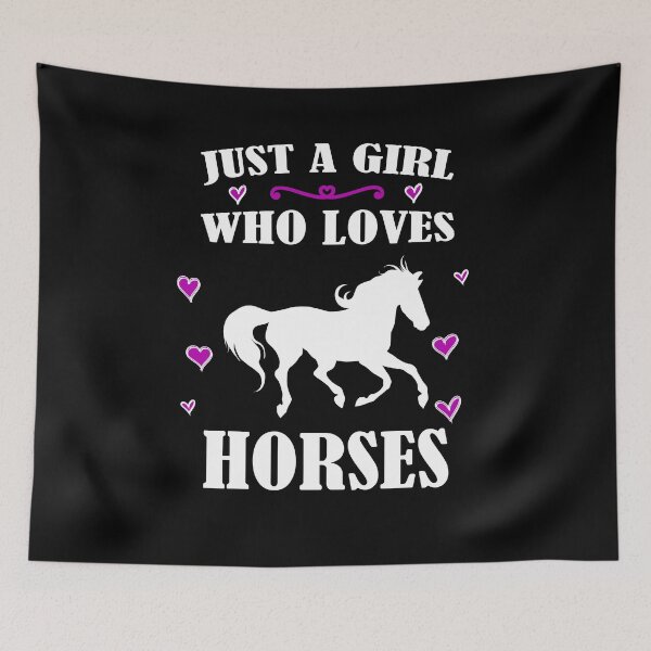 Item preview, Horses Rider Just A Girl Who Loves Horses Horse designed and sold by besTmanuFacture.