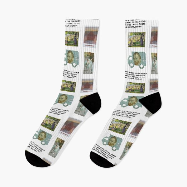 Item preview, Degas Monet Van Gogh Seurat Fun Artist Pack - Fun Artist Assortment Pack designed and sold by molamode.