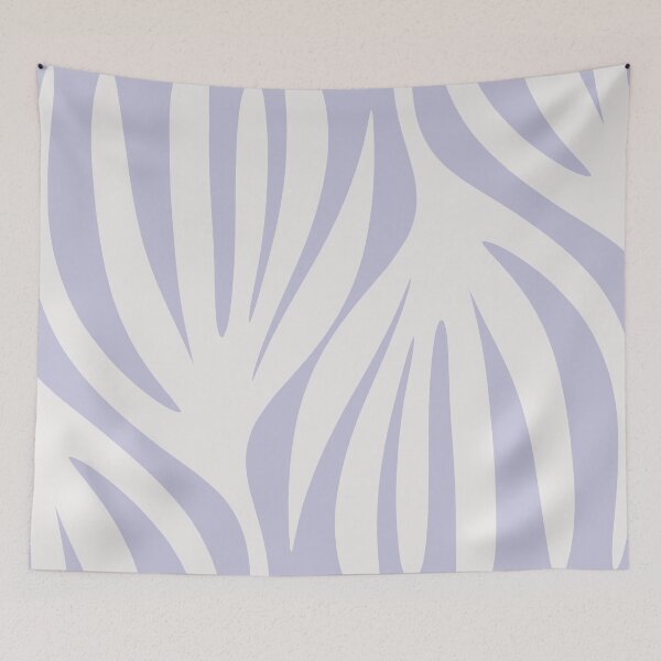 Item preview, Maldives Abstract Botanical Pattern in Pale Lavender Pastel Purple designed and sold by kierkegaard.