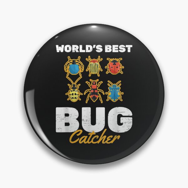 Item preview, Worlds Best Bug Catcher Hunter Ladybugs Dragonfly Bee Bug TShirt22 designed and sold by claudiadccla.