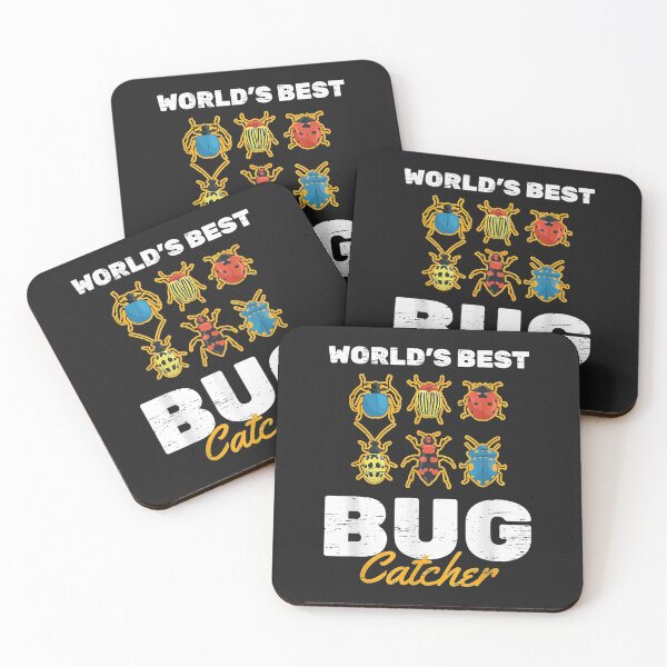 Item preview, Worlds Best Bug Catcher Hunter Ladybugs Dragonfly Bee Bug TShirt22 designed and sold by claudiadccla.