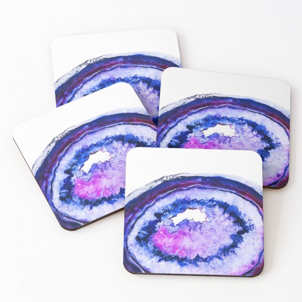 Item preview, Space agate slice designed and sold by AlexGolyakov.