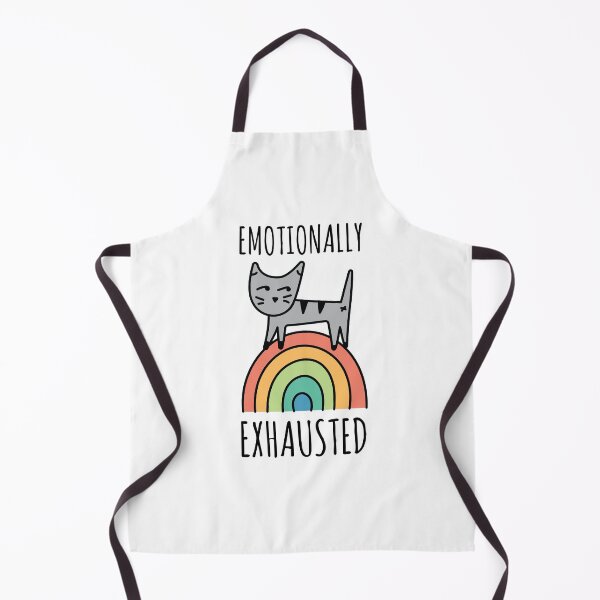 Item preview, Emotionally Exhausted Rainbow Cat Paradox designed and sold by Maria Garcia.