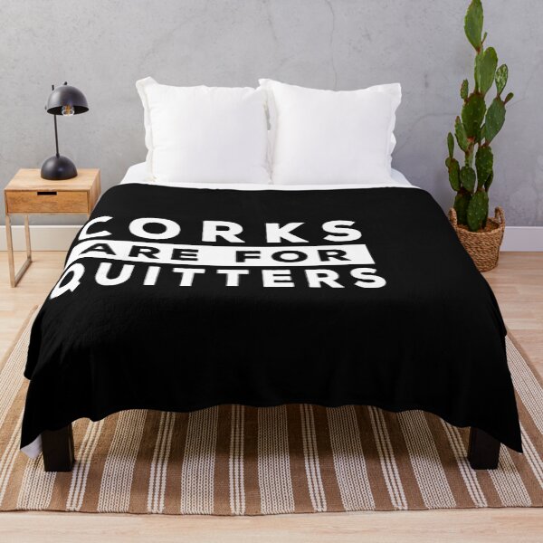 Item preview, Corks are for quitters | funny shirt for wine lovers designed and sold by clewzo.