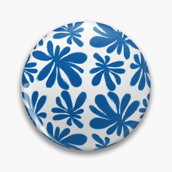 Item preview, Blue flowers designed and sold by valdegilde.