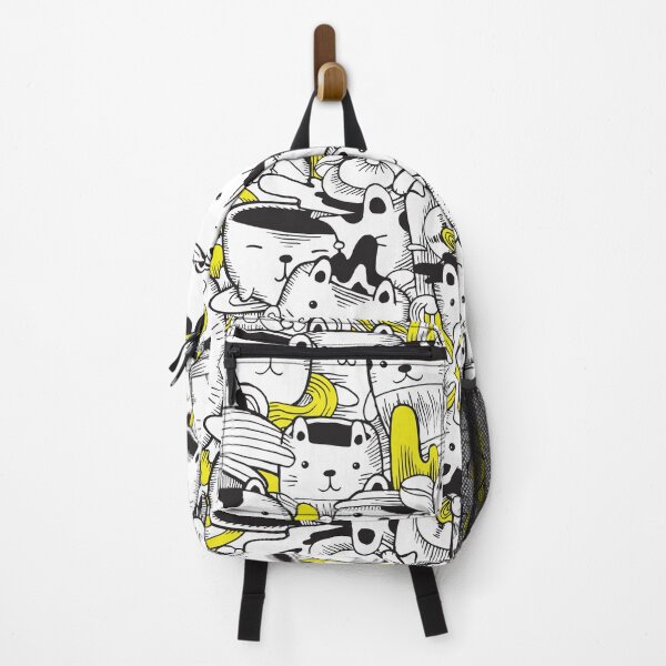 Item preview, doodle cats coffee cartoon pattern designed and sold by zaher97.