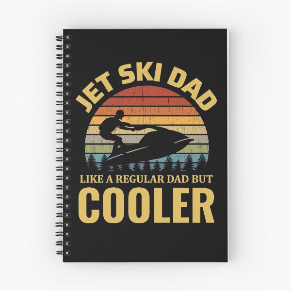 Item preview, Jet Ski Water Sports Boat Dad Fathers day Vintage Retro designed and sold by CuteDesigns1.