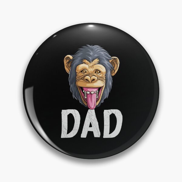 Item preview, Monkey Dad Chimpanzee designed and sold by Bendthetrend.