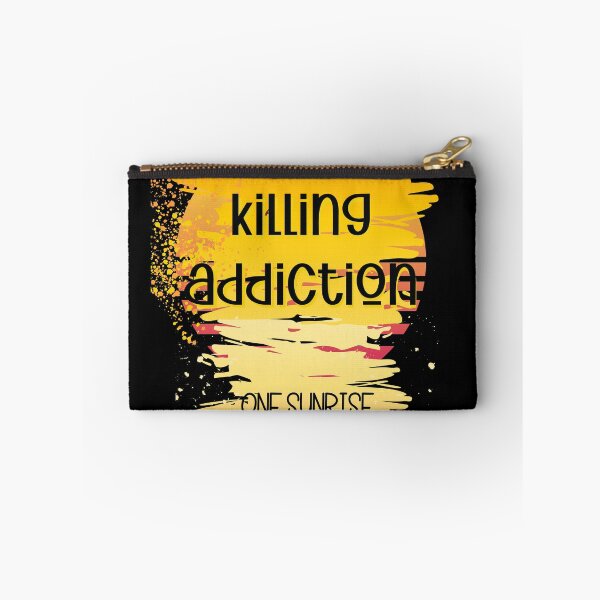 Item preview,  KILLING ADDICTION one sunrise at a time coffee mug designed and sold by amy greaves.