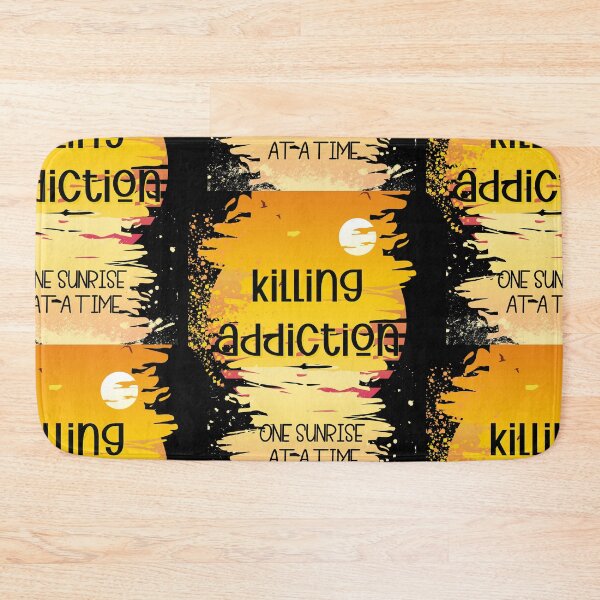 Item preview,  KILLING ADDICTION one sunrise at a time coffee mug designed and sold by amy greaves.