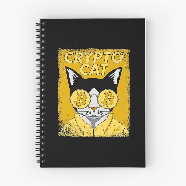 Item preview, Crypto Cat, Cryptocurrency Bitcoin T-Shirt, Hoodie, Sticker, Cat Bitcoin Design designed and sold by ShaykhUmer.