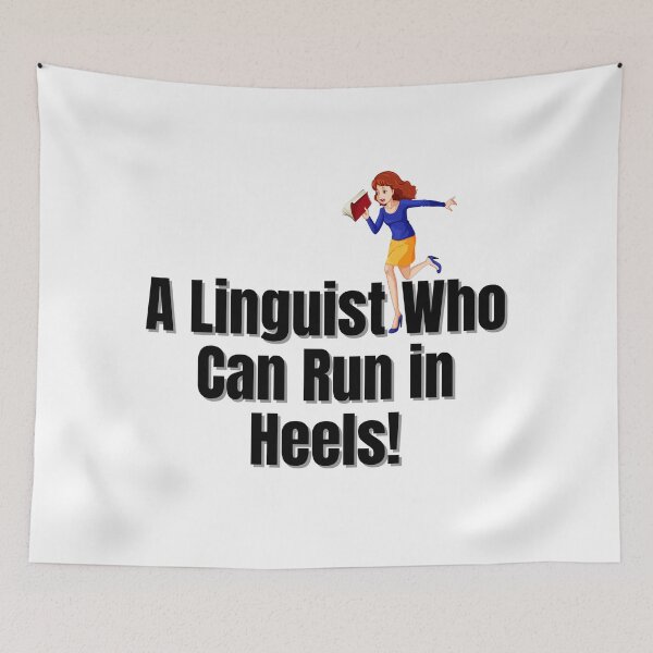 Item preview, Linguist in Heels designed and sold by Fei1111.