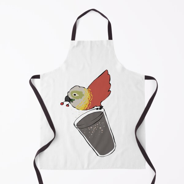 Item preview, Cute Green Cheek Conure Cherry Soda designed and sold by Alice Cheng.